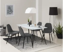 Nordic Home Maja Matstol Mörkgrå