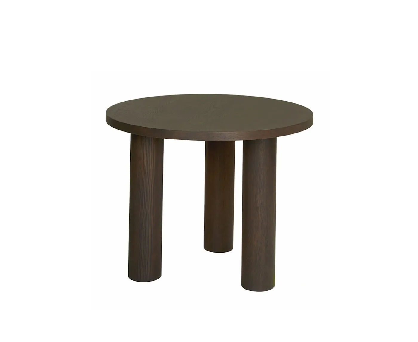 Nordic Home Melvin Soffbord Mörkbrun Ø65