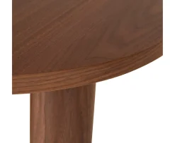 Nordic Home Melvin Soffbord Valnöt Ø65