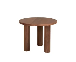 Nordic Home Melvin Soffbord Valnöt Ø65