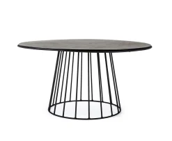 Nordic Home Mika Soffbord Svart 90cm