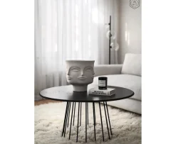 Nordic Home Mika Soffbord Svart 90cm