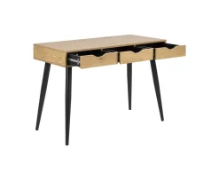 Nordic Home Molly Skrivbord Ek/Svart 110cm