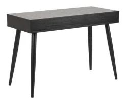 Nordic Home Molly Skrivbord Svart 110cm