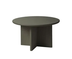 Nordic Home Mona Soffbord Olive Grey Ø80