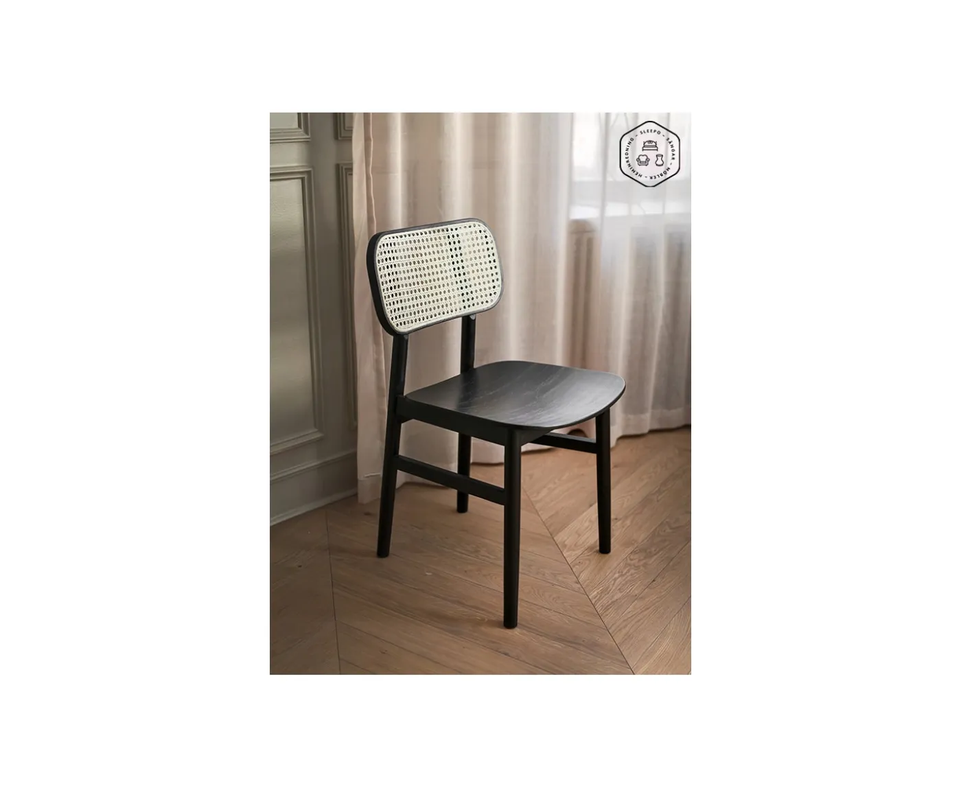 Nordic Home Nellie Matstol Svart