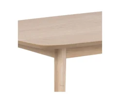 Nordic Home Nicki Matbord Vitpigmenterad Ek 150cm