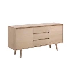 Nordic Home Nicki Sideboard Vitpigmenterad Ek 150cm
