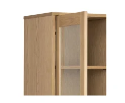 Nordic Home Nicki Vitrinskåp Oak