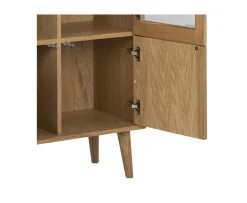 Nordic Home Nicki Vitrinskåp Oak