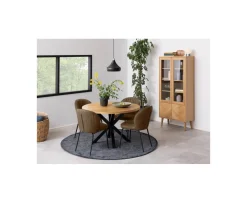 Nordic Home Nicki Vitrinskåp Oak