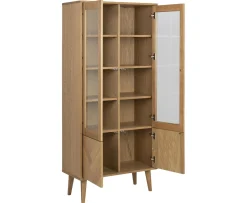 Nordic Home Nicki Vitrinskåp Oak