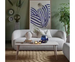 Nordic Home Noah Soffbord Vitoljad Ek 130cm