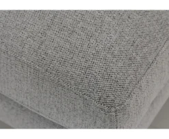 Nordic Home Olivia Fotpall Silver