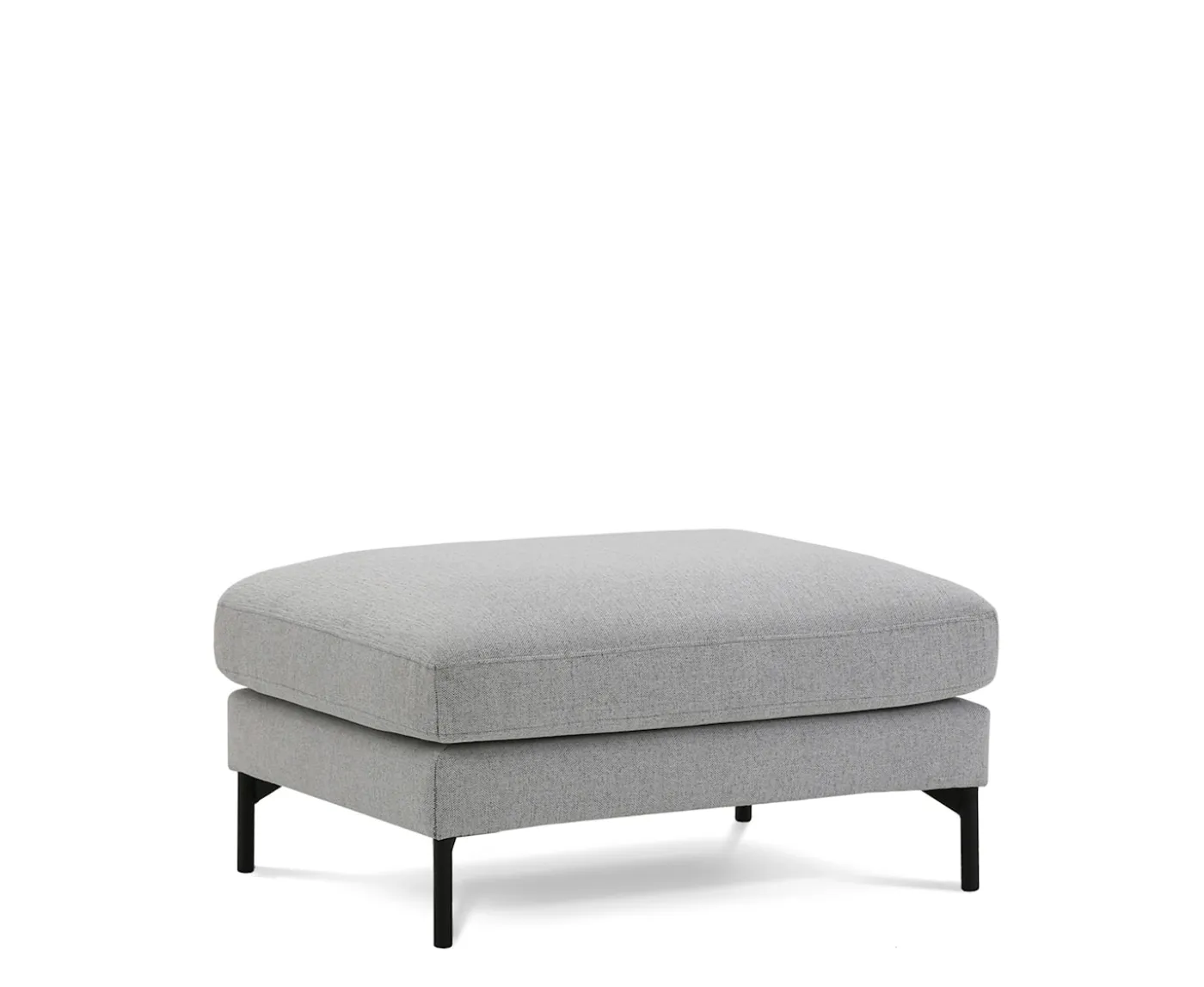 Nordic Home Olivia Fotpall Silver
