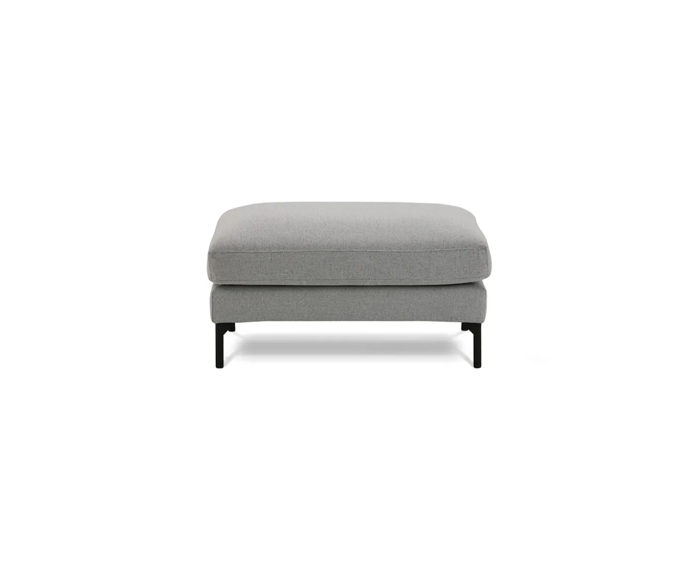 Nordic Home Olivia Fotpall Silver