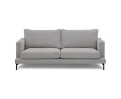 Nordic Home Olivia 3-sits Soffa Silver 206cm
