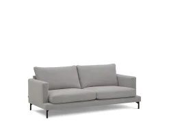 Nordic Home Olivia 3-sits Soffa Silver 206cm