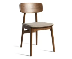 Nordic Home Rakel Matstol Smoked Oak/Sand
