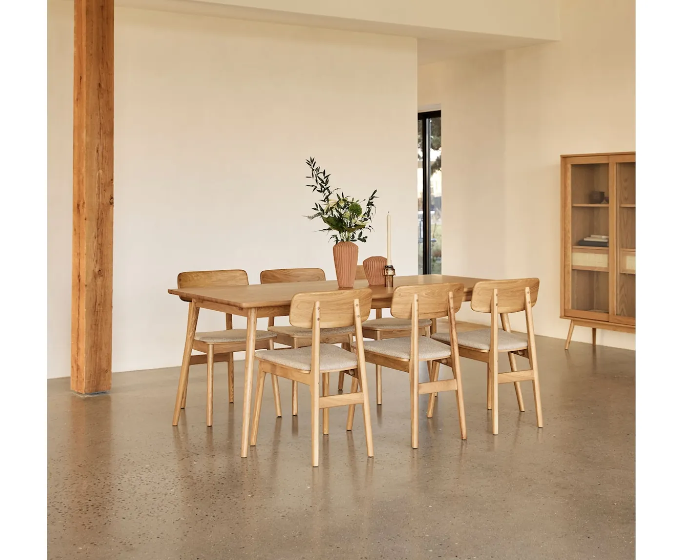 Nordic Home Sofia Matbord Natural Oak 190cm