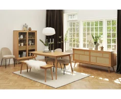 Nordic Home Sofia Sideboard Natural Oak 180cm