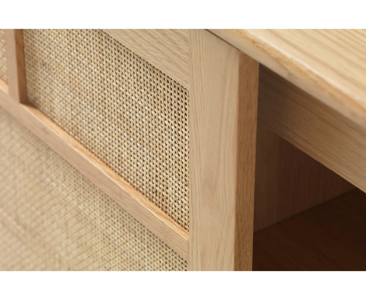Nordic Home Sofia Sideboard Natural Oak 180cm