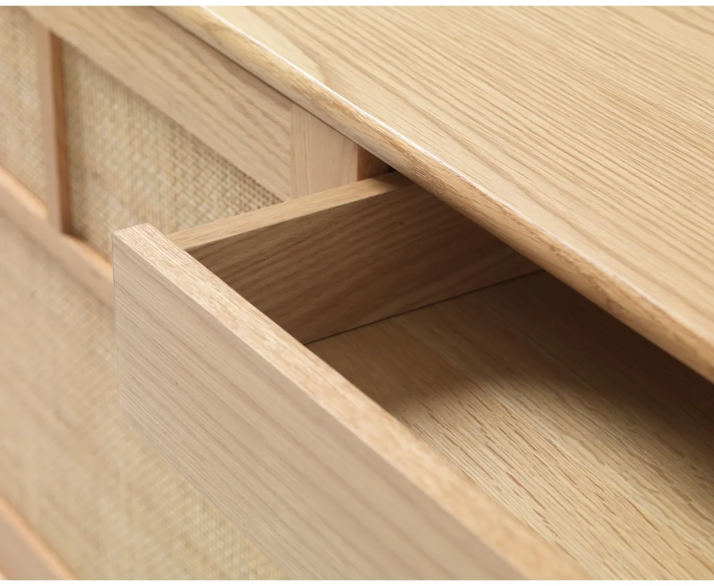 Nordic Home Sofia Sideboard Natural Oak 180cm