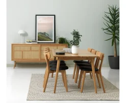 Nordic Home Sofia Sideboard Natural Oak 180cm