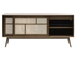 Nordic Home Sofia Sideboard Smoked Oak 180cm