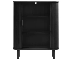 Nordic Home Tindra Skåp Black Oak 113cm