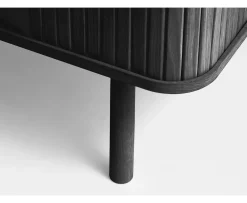 Nordic Home Tindra TV-Bänk Black Oak 160cm