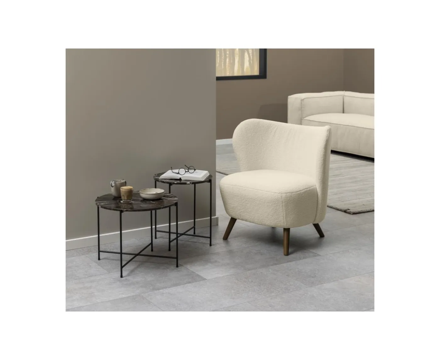 Nordic Home Typha Loungestol Cream