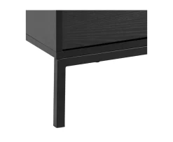 Nordic Home Vera TV-Bänk Svart 140cm