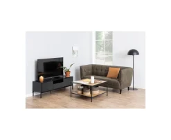 Nordic Home Vera TV-Bänk Svart 140cm