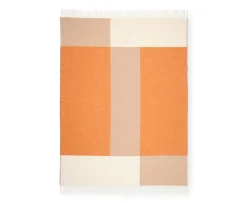 Northern Layer Pläd Orange 130x170