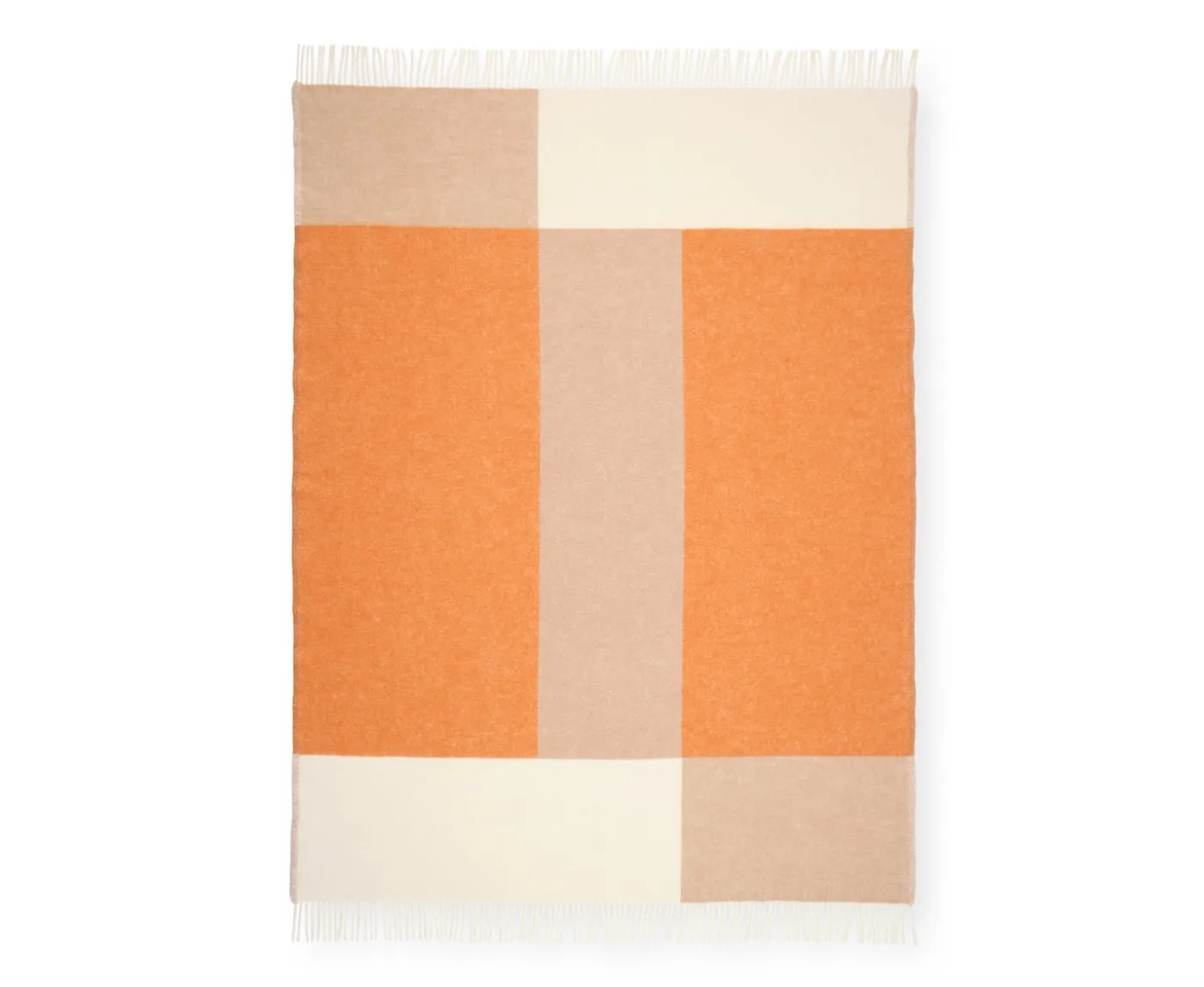 Northern Layer Pläd Orange 130x170