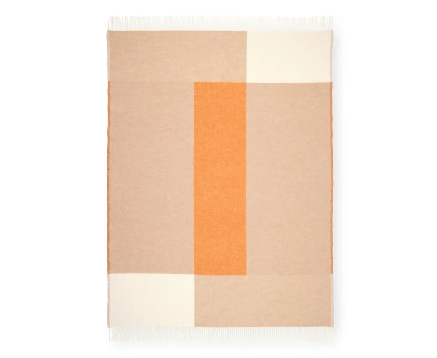 Northern Layer Pläd Orange 130x170