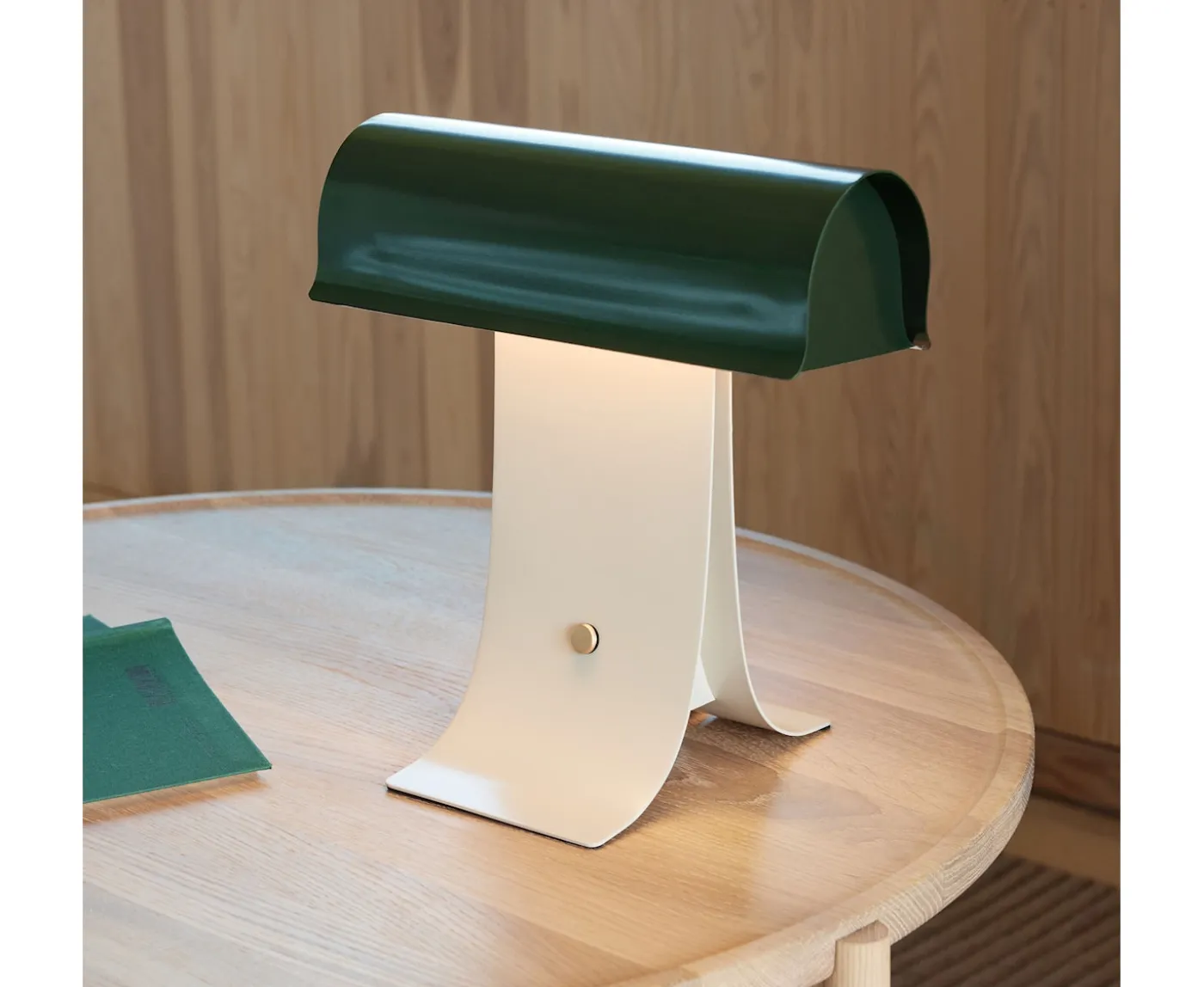 Northern Archive Bordslampa Dark Green/Light Grey 25cm