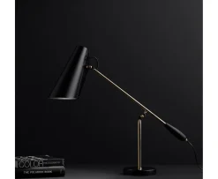 Northern Birdy Bordslampa Black/Brass