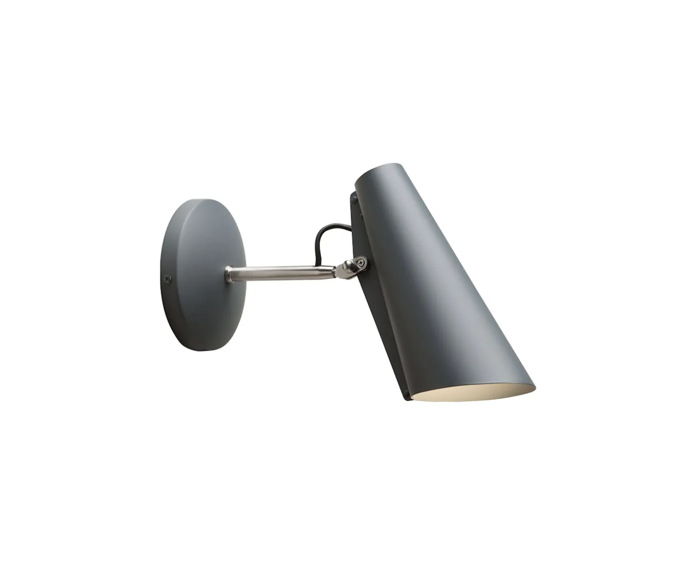 Northern Birdy Short Vägglampa Grey/Steel