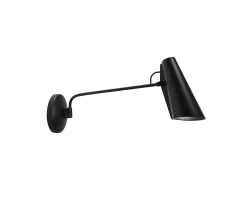 Northern Birdy Swing Vägglampa Black/Black