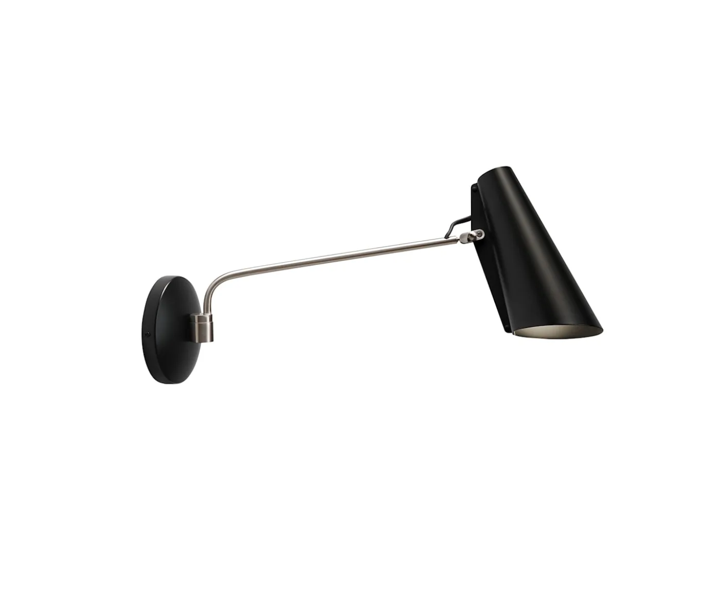 Northern Birdy Swing Vägglampa Black/Steel