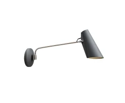Northern Birdy Swing Vägglampa Grey/Steel