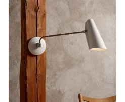 Northern Birdy Swing Vägglampa White/Steel
