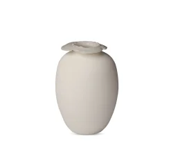 Northern Brim Vas Beige 18cm