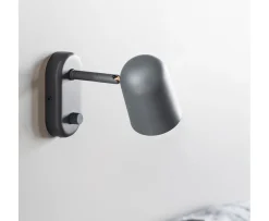 Northern Buddy Vägglampa Dark Grey