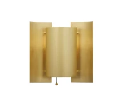 Northern Butterfly Vägglampa Brass