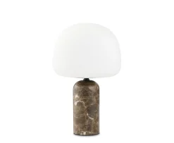 Northern Kin Bordslampa Brown Marble 33cm