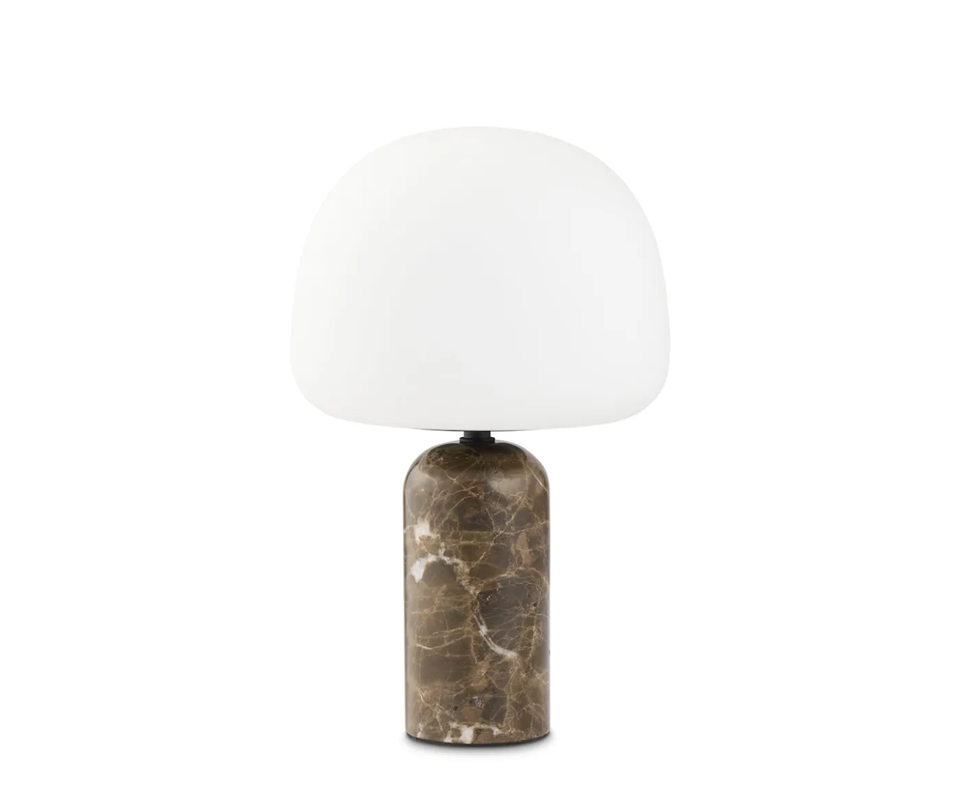 Northern Kin Bordslampa Brown Marble 33cm