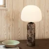 Northern Kin Bordslampa Brown Marble 40cm